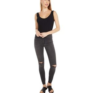 Madewell 9” Black Skinny Jeans